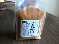 「自然の味」の味噌