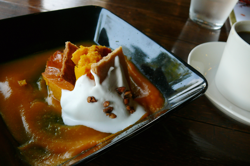 『フォノンカフェ』のピーナッツバターかぼちゃのグラタン